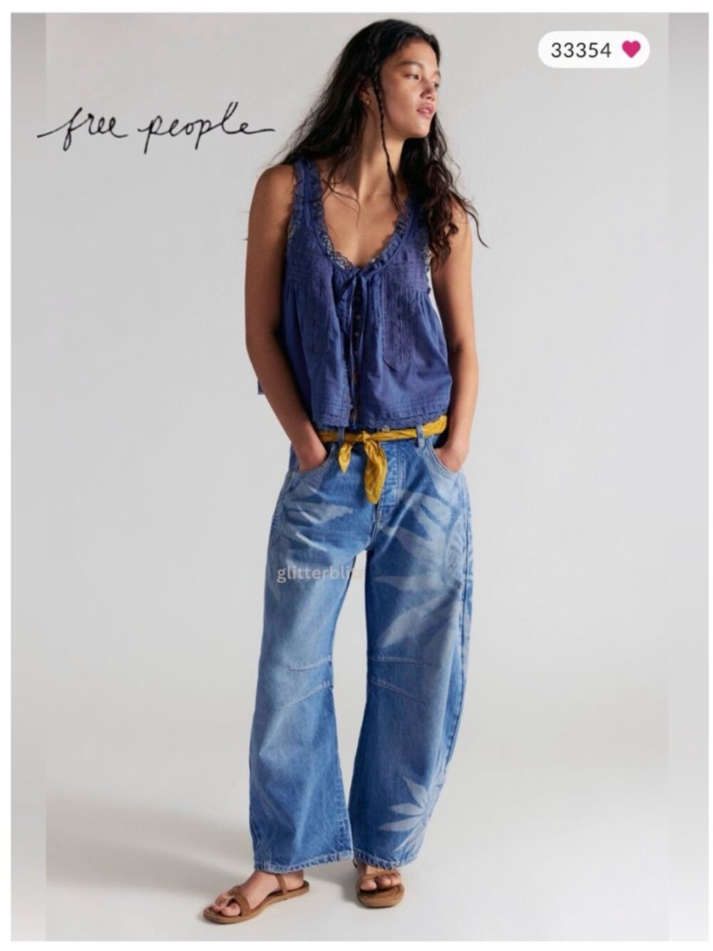 We The Free Good Luck Jeans Sun Fade 33